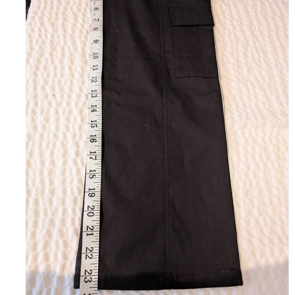 Art Class Girls Cargo Mid Rise, Relaxed Leg Pants Black Size Various - Picture 9 of 11